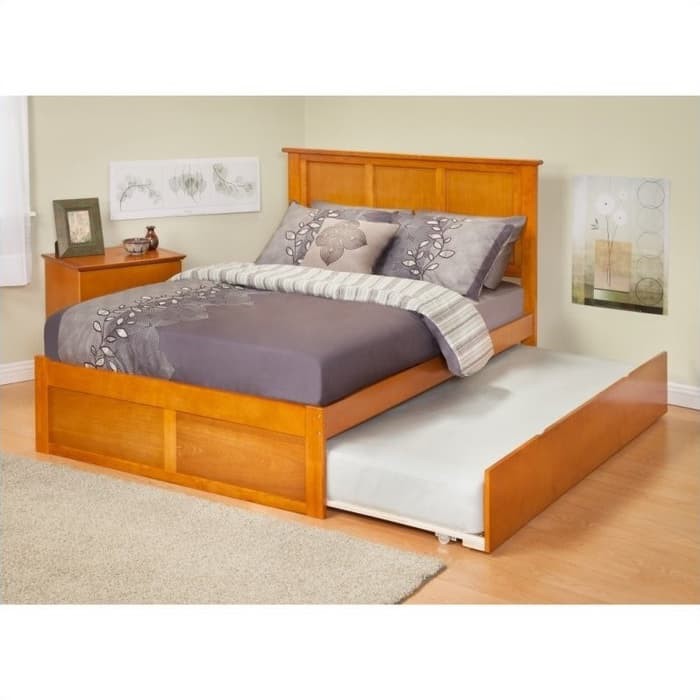 Tempat Tidur Minimalis Sorong 2 Dipan 120x200