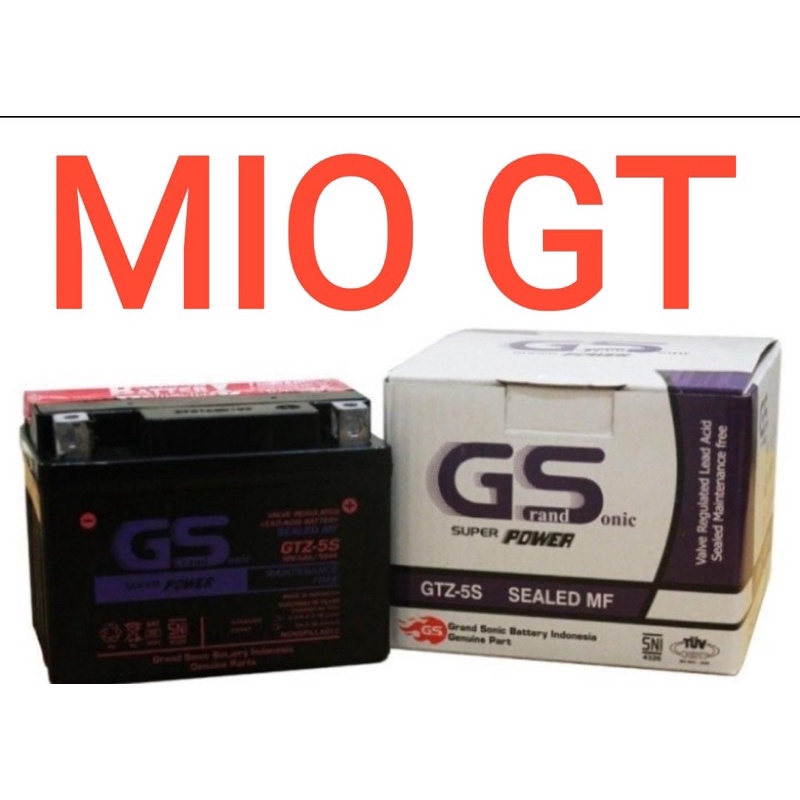 AKI MOTOR YAMAHA MIO GT GTZ5S GS Y ACCU KERING MF