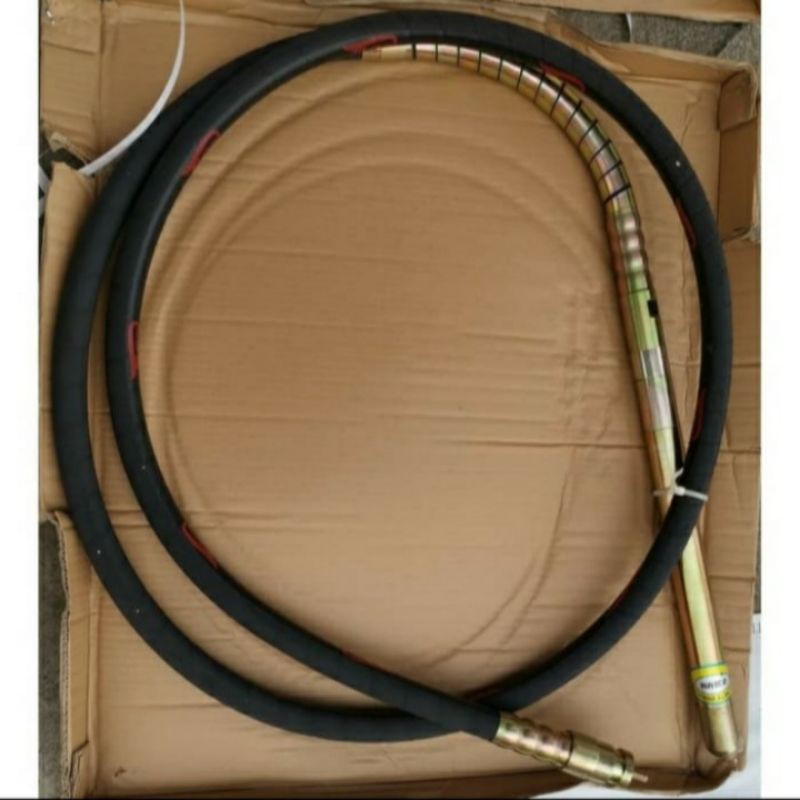 Selang VibratorPemadat Cor Beton6m 38mm