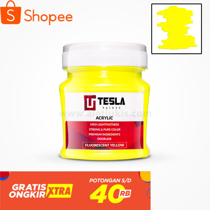 

Tesla 125 ml Fluorescent Yellow