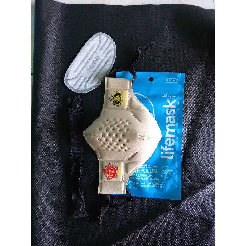 MASKER TOMO LIFE MASK TNI POLRI CREAM