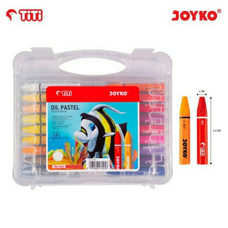 

Oil Pastel Crayon JOYKO 36 Warna