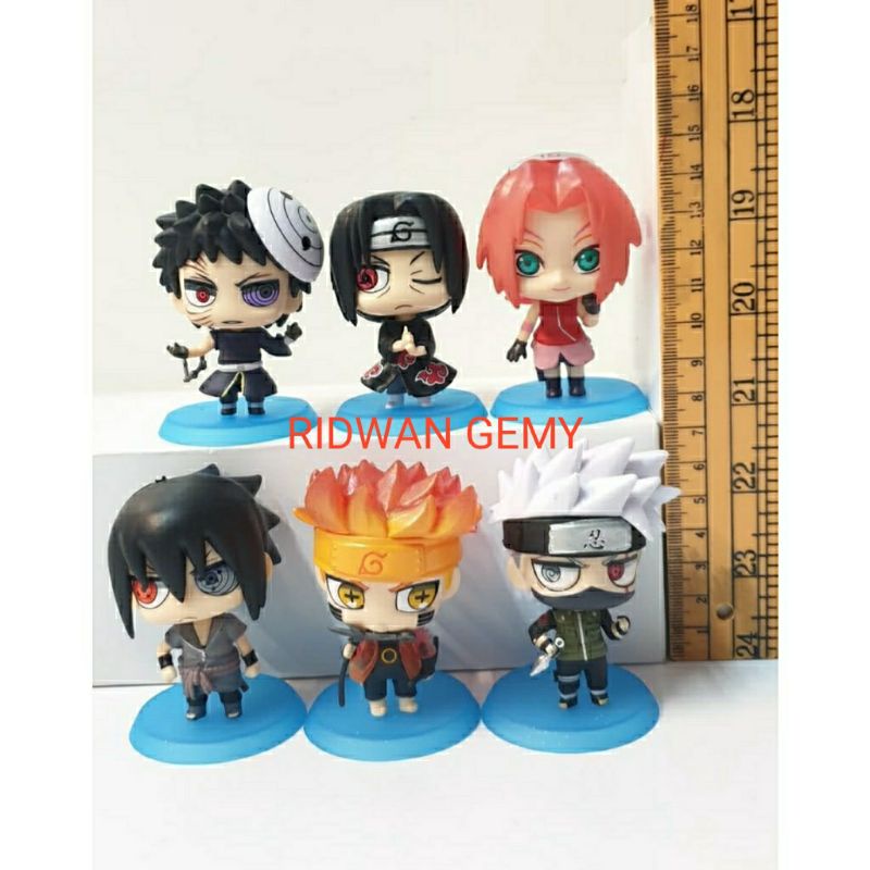 ACTION FIGURE NARUTO RIKUDO SASUKE SHARINGAN RINEGAN OBITO KAKASHI ITACHI UCIHA