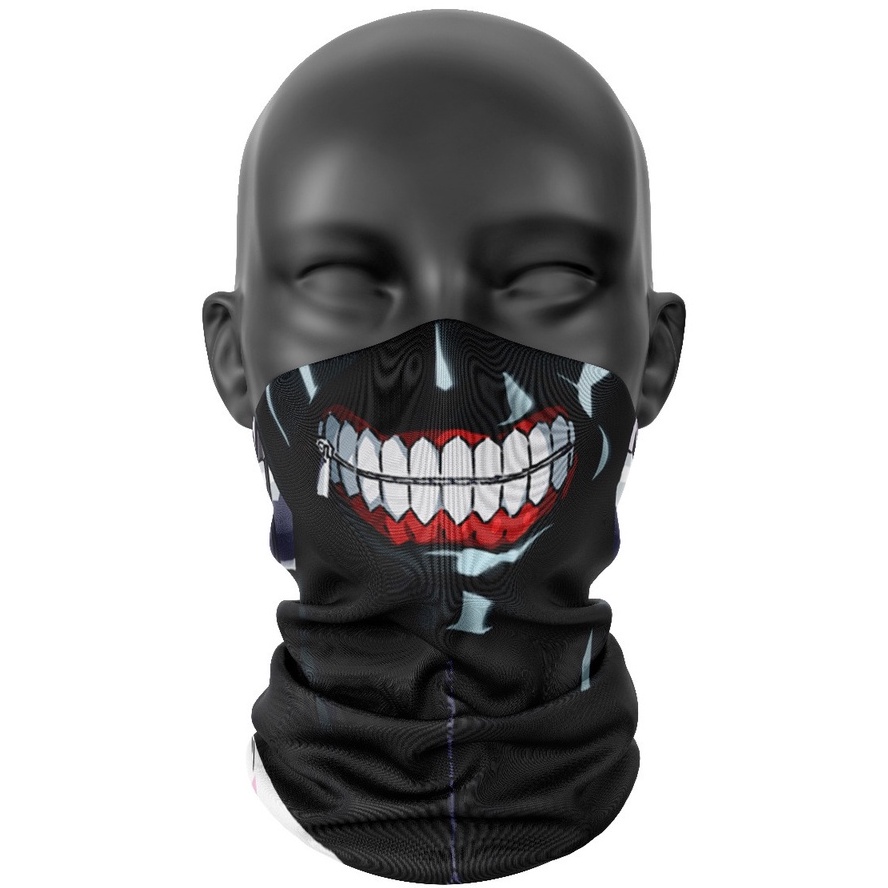 Buff Kaneki Tokyo Ghoul Premium Masker Wibu