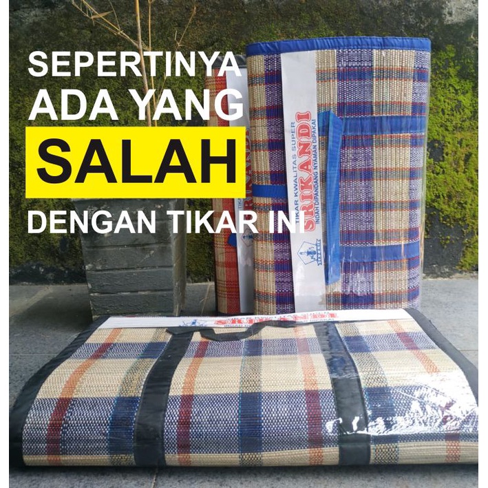 TIKAR LIPAT MENDONG JUMBO SRIKANDI/ TIKAR  PIKNIK JUMBO 200 X 300