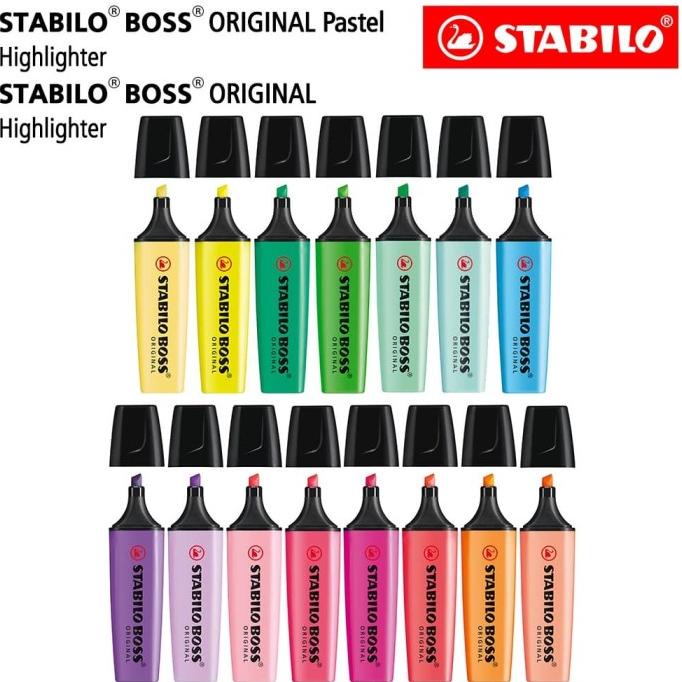

STABILO Set 15 - All BOSS Original Pastel Hemat - Pen Highlighter