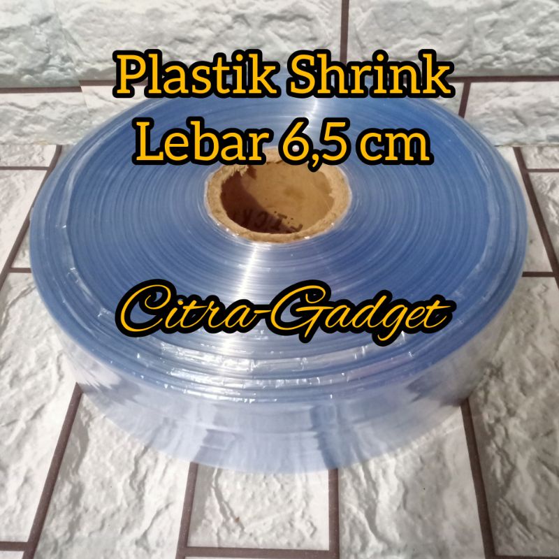 plastik Shrink lebar 6,7cm roll besar