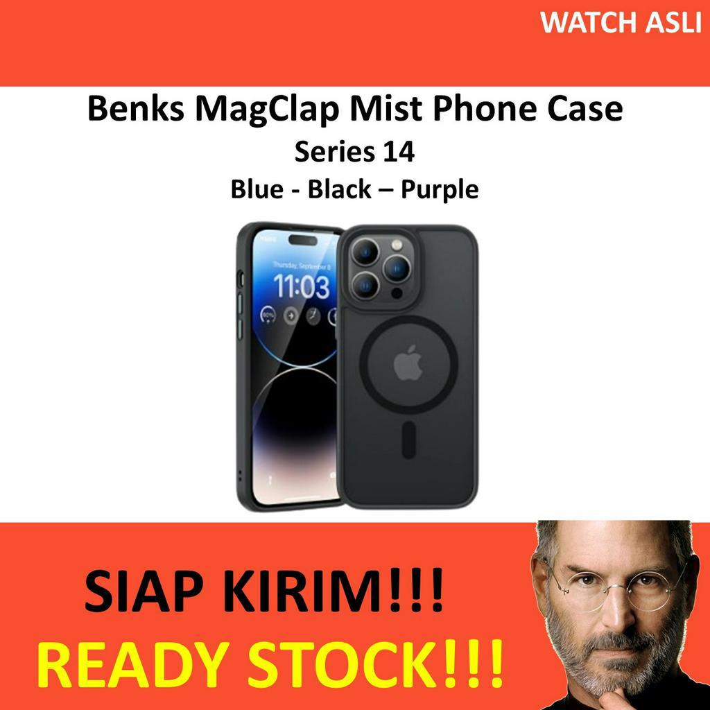 Benks MagClap Mist Phone Case for iPhone 14 Pro Max 14 Pro Original