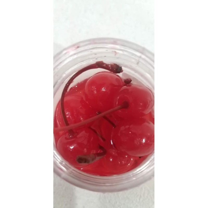 CHERRY MERAH TANGKAI SWEET TALK 12 BIJI