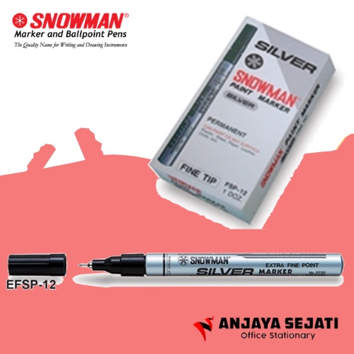

Paint Marker Snowman Silver FSP-12 - satuan