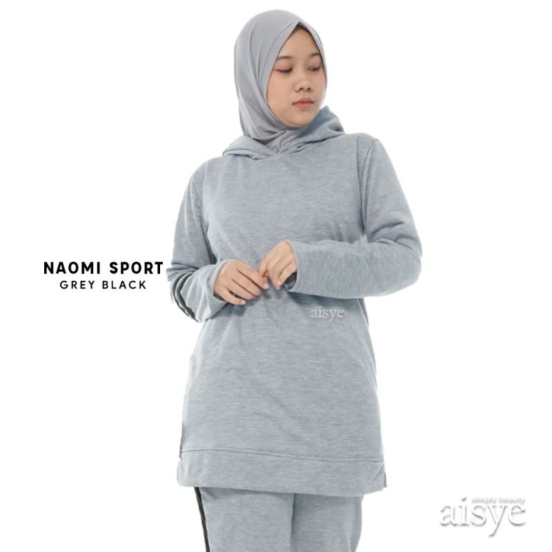 Baju Senam Setelan Wanita Olahraga Muslimah Sporty Muslim NAOMI AISYE