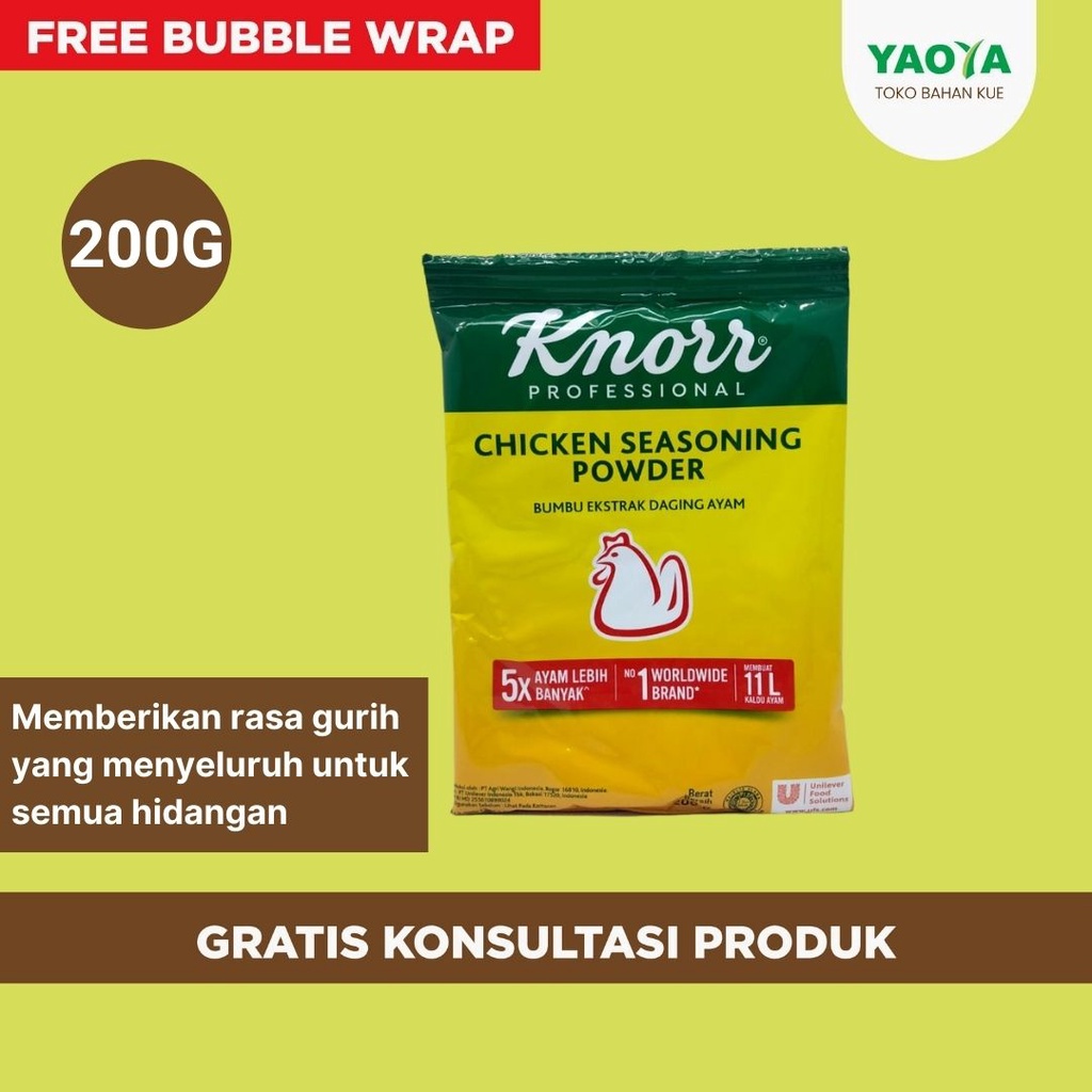 

KNORR CHICKEN SEASONING POWDER 200G