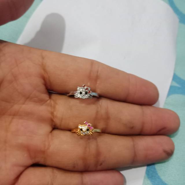 Xuping-cincin anak hk gold / silver