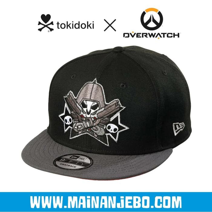 Topi New Era Overwatch - Tokidoki x Overwatch Reaper Snapback Hat