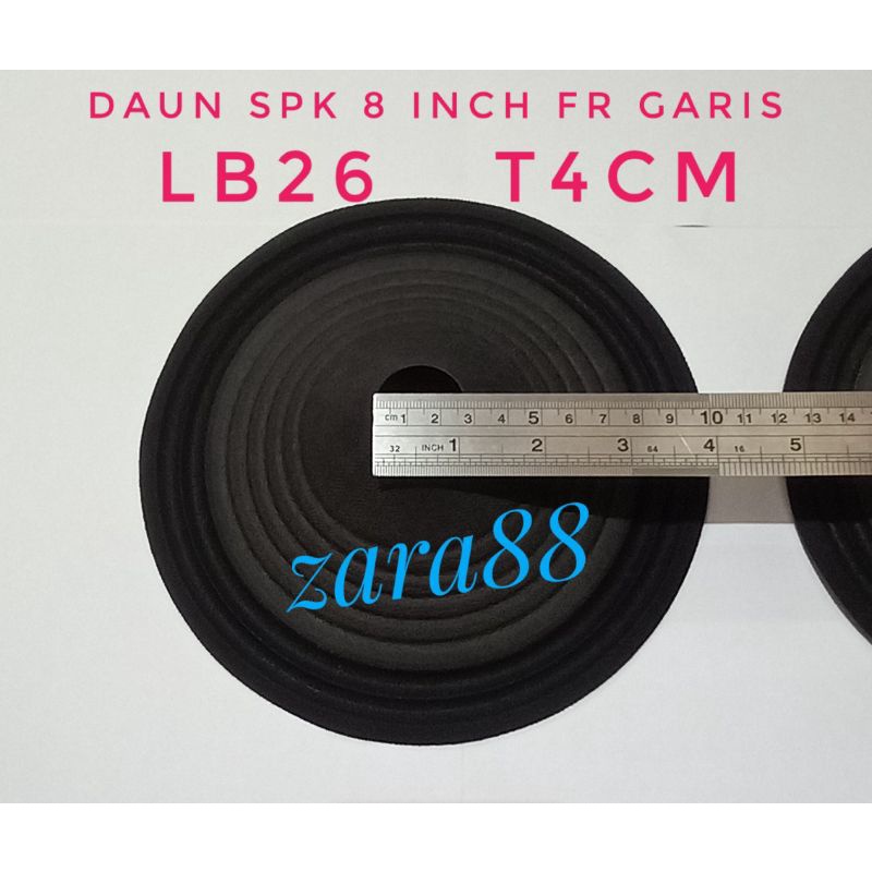Daun speaker 8 inch FR garis 2pcs