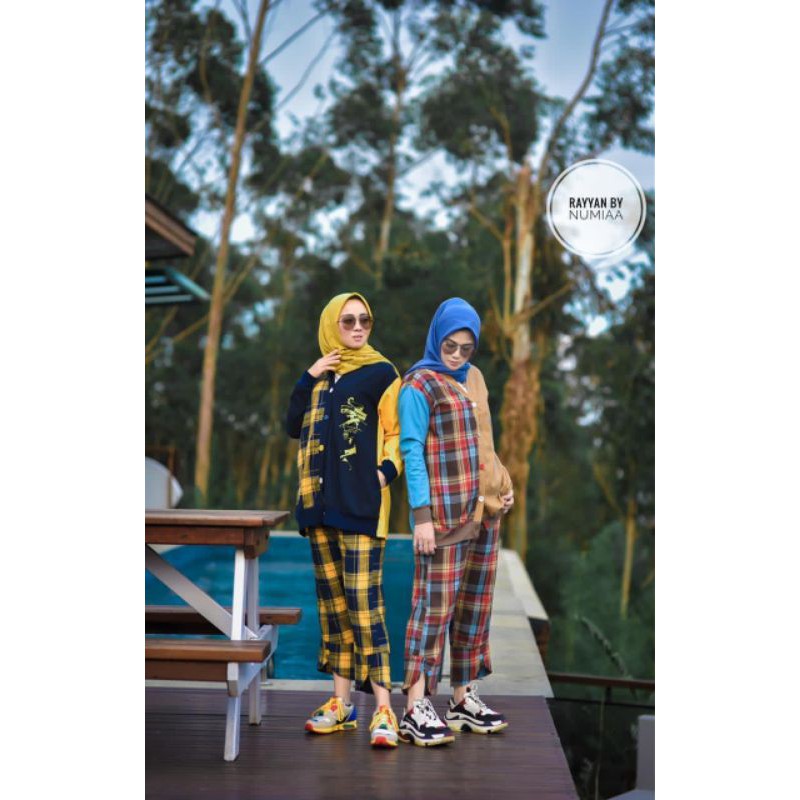 Set Flanel Rayyan by NUMIAA Original