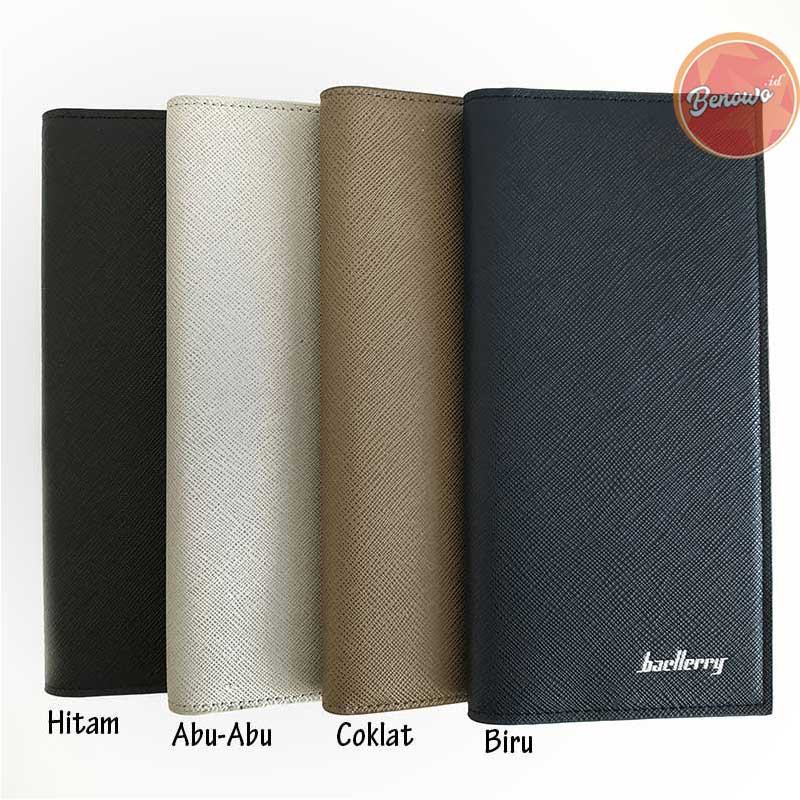 Dompet Cowok model panjang tipis dan simpel look stylish 