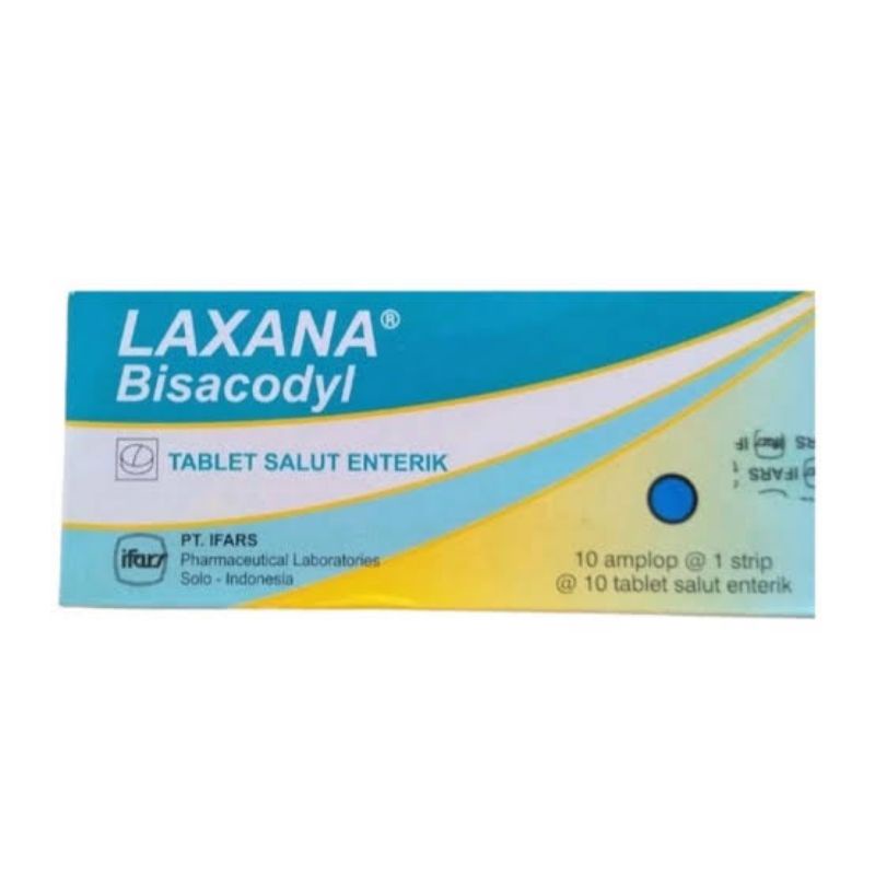 Laxana Tablet/ Obat Sakit Perut/ Konstipasi/ Susah BAB