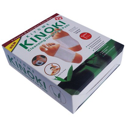 Kinoki Putih Detox Kaki Isi 10 Kiyome Kinoki White Cleansing Foot Pads