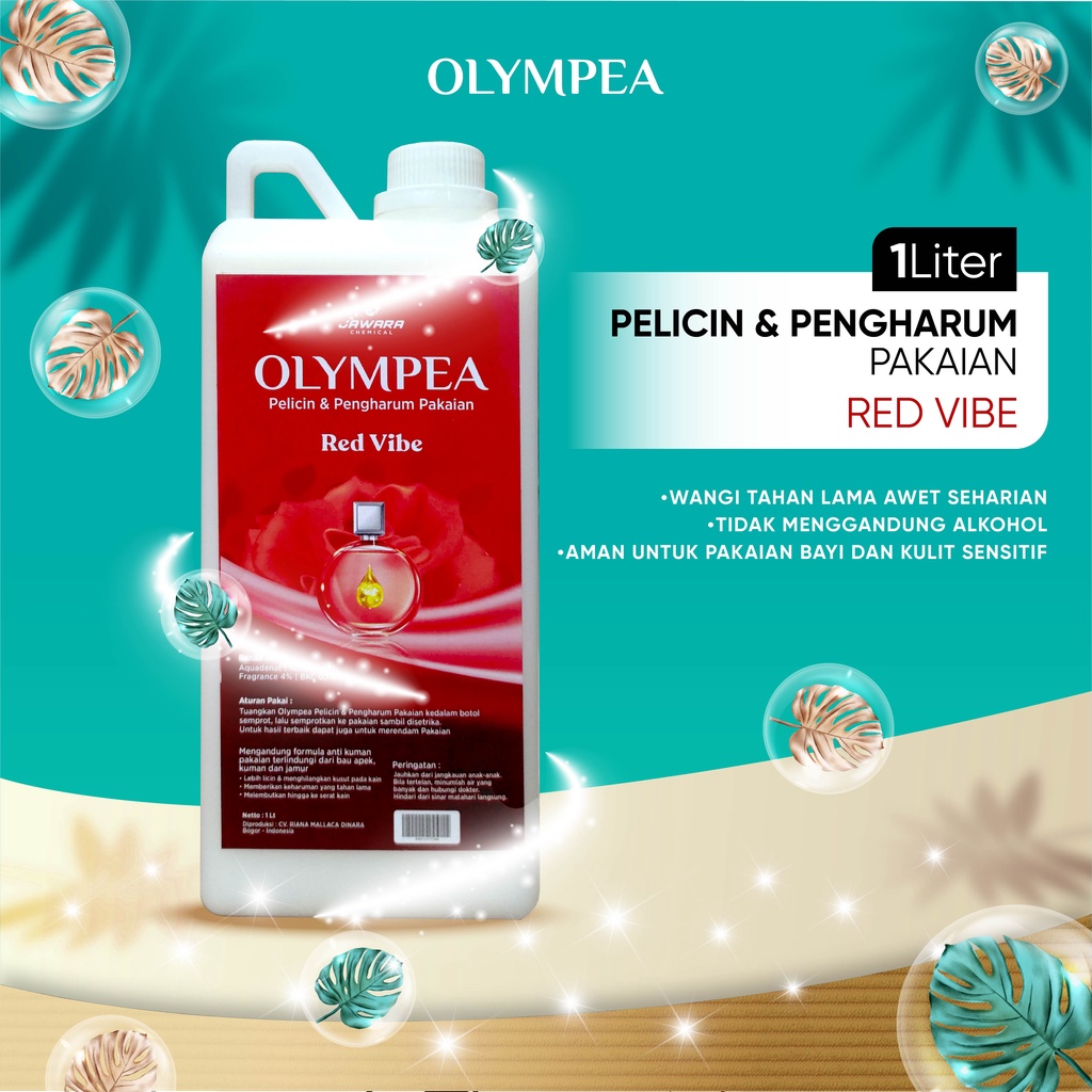 Pelicin Laundry Wangi Olympea 1 Liter 100% Non Alkohol