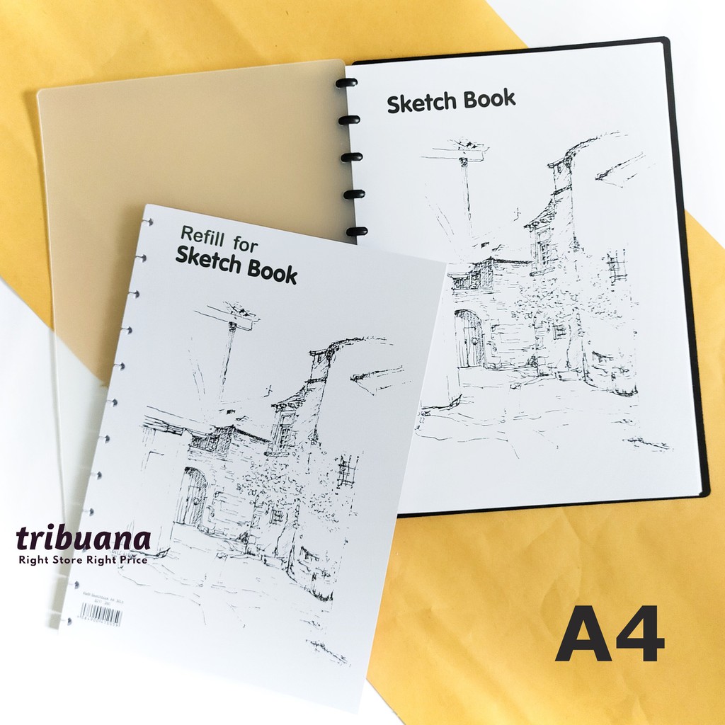 Sketch Book Lyra A4 Refill Sketchbook Lyra 30 lembar / Buku Gambar