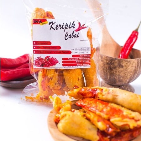 

Keripik Sayur Cabe Besar Asli Crispy 100gr