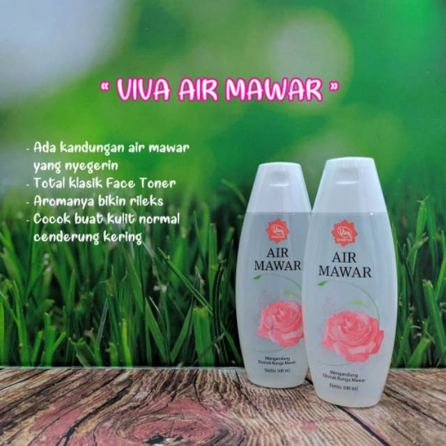 VIVA air Mawar 100ml Original Air Mawar VIVA Penyegar Air Mawar Viva 100ml Viva Penyegar Rose Water 100 ML Air Mawar Murni