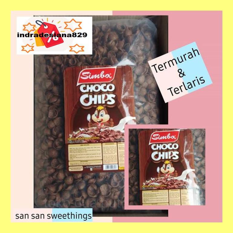 

Sf504Nind Choco Chips Simba / Koko Krunch Simba / Choco Crunch Snack Cokelat 1Kg Ind504Sm