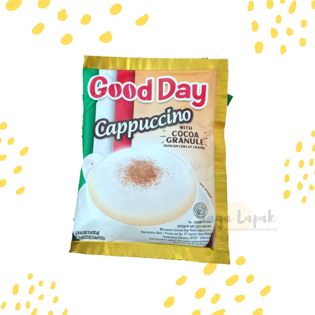 Good Day Cappucino Sachet 25gr