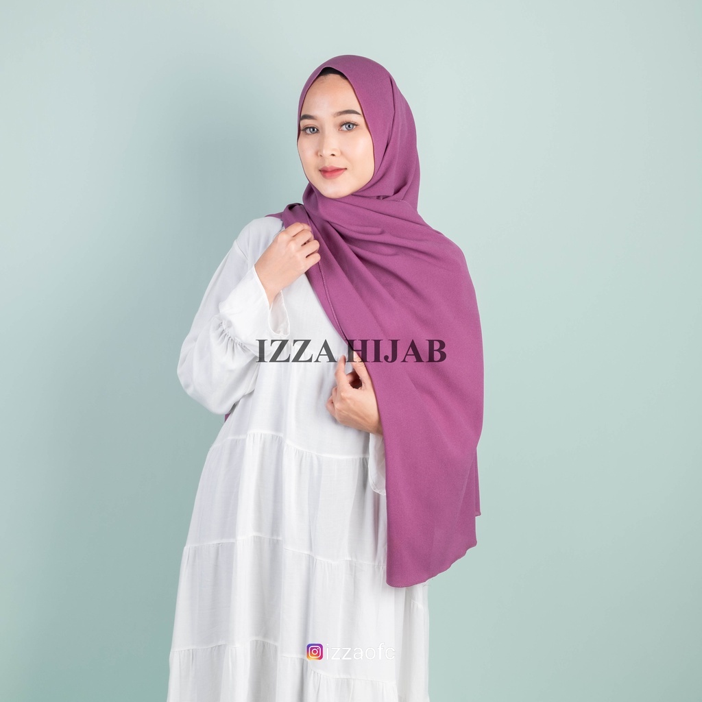 -/+(175cm x 75 cm) JILBAB HIJAB PASHMINA DIAMOND POLOS /PASHMINA SABYAN-7