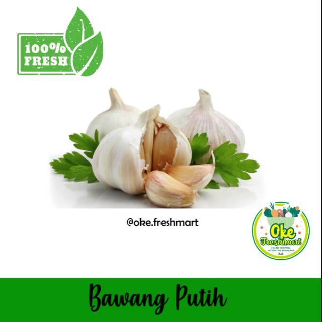 

(Fresh Segar) Bawang Putih 100 gram ~ 250 gram