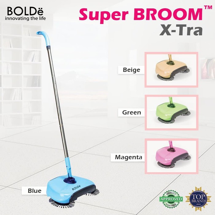 BOLDe Super Broom X-tra Sapu Otomatis