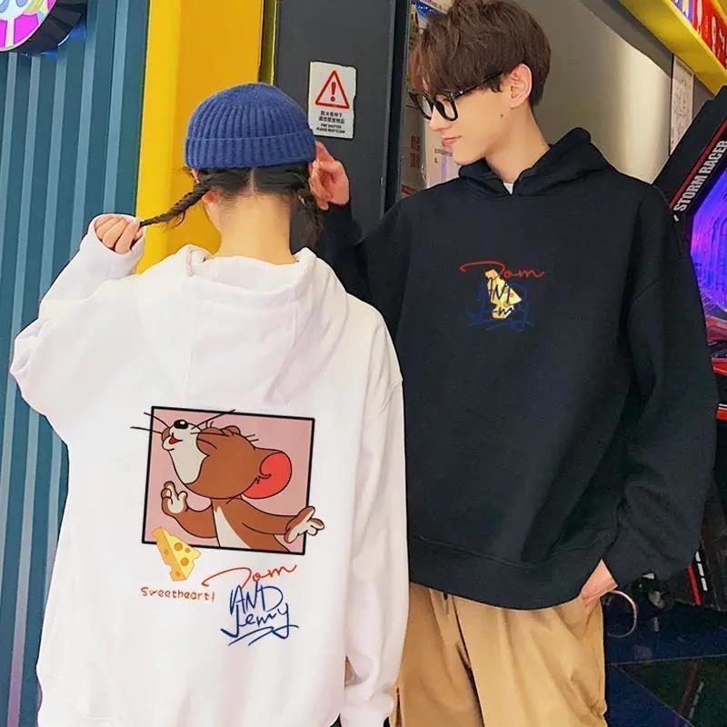 Promo COD Hoodie Couple Cewek/Cowok Hits Kekinian Korean Style Trift Hoodie Jumper Switer Jemper Hodiie Hudy Hodei Coupl Kapel Kapelan Pasangan Pria Wanita Cewek Cowok Distro Original Murah Keren Warna Hitam Putih Polos Ukuran Jumbo Oversize Kekinian