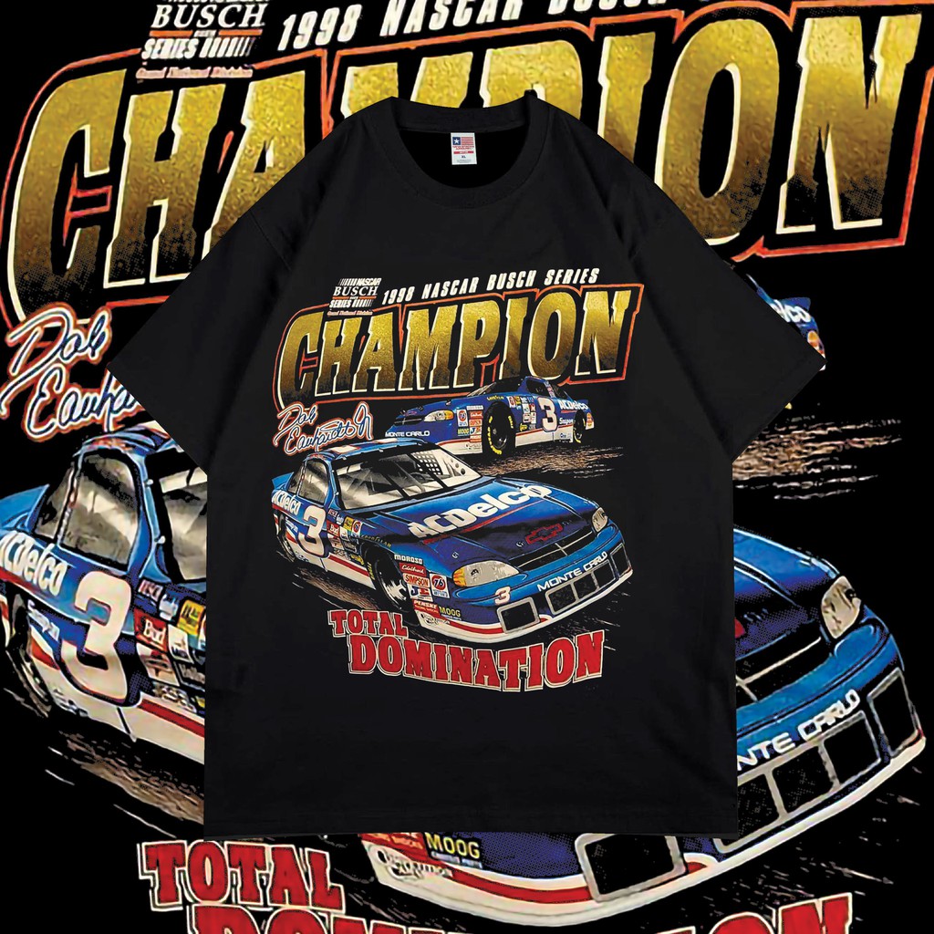 NASCAR CHAMPION VINTAGE BOOTLEG - PREMIUM KAOS