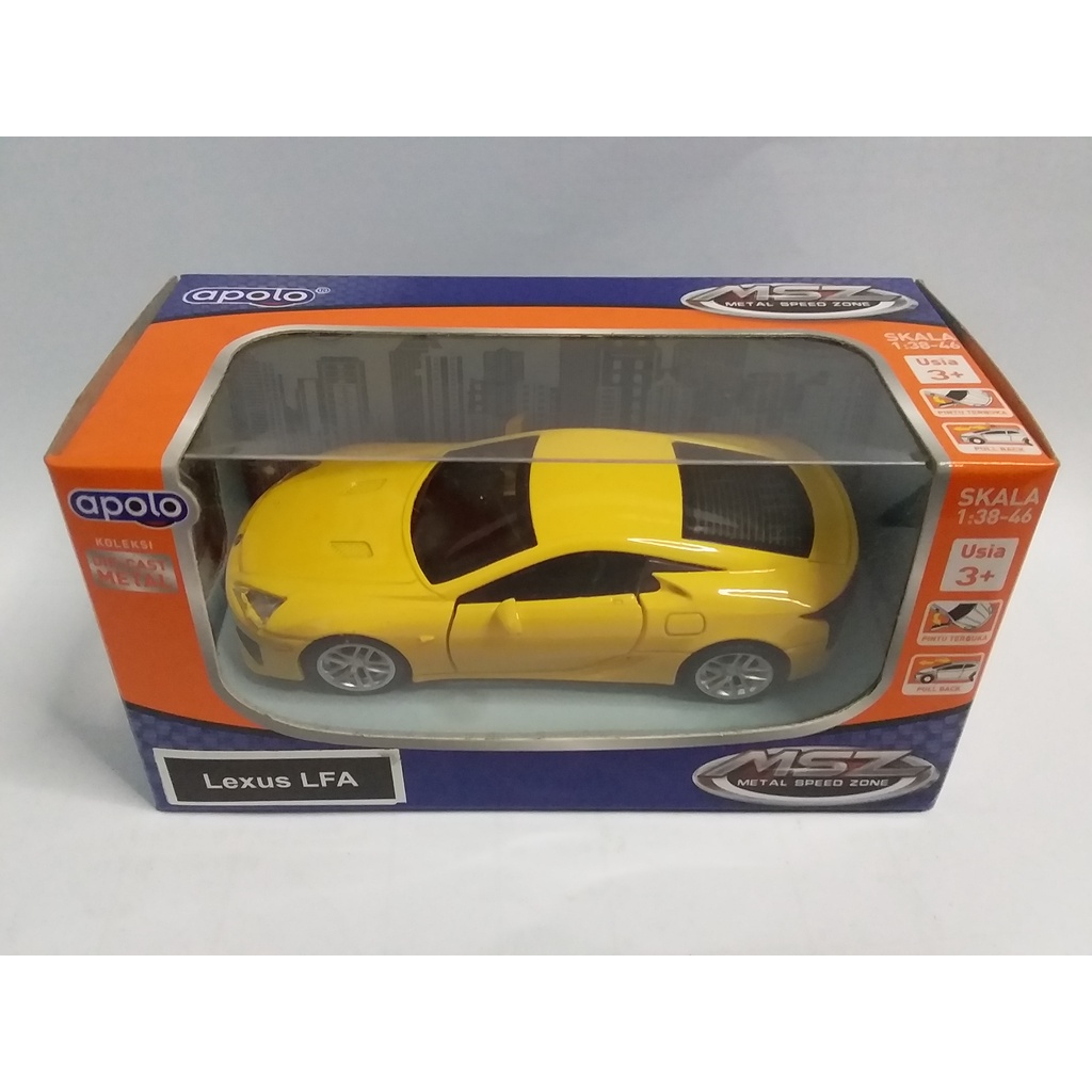 Diecast APOLO MSZ Lexus LFA Koleksi Mainan Anak