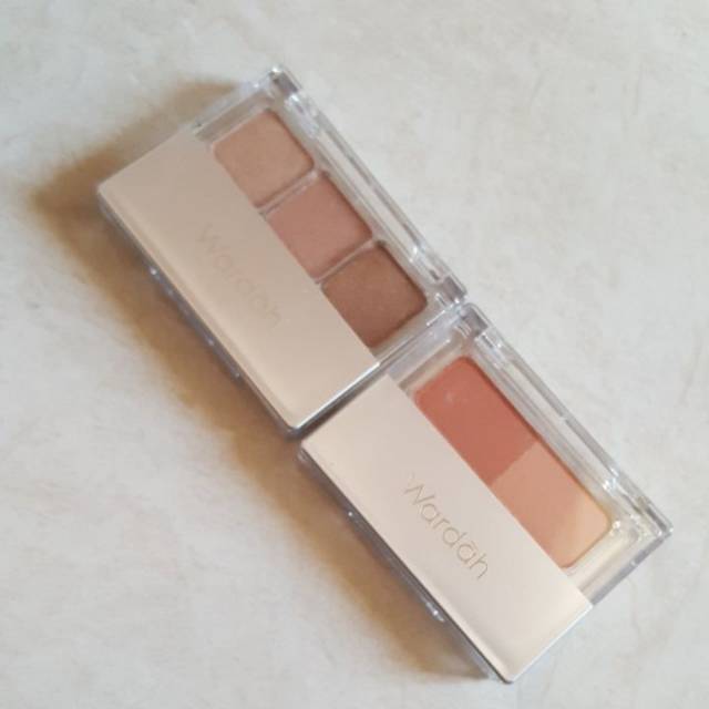 Wardah eyeshadow classic dan blush on