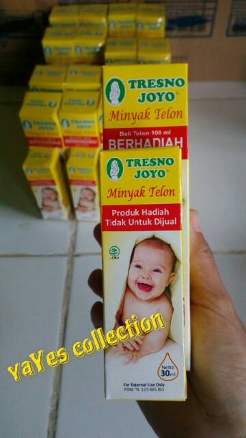 Tresno joyo minyak telon 100 ml gratis 30 ml - berhadiah beli 1 gratis 1 - promo