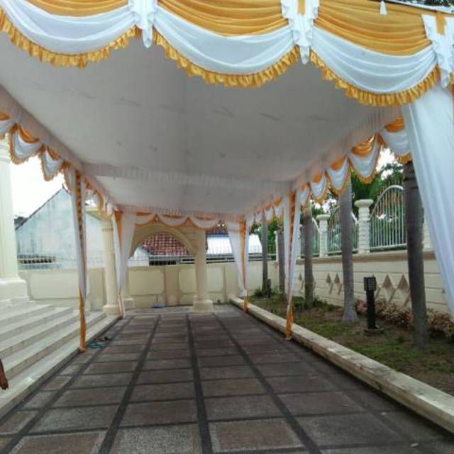 Plafon tenda rata / datar uk 6x12