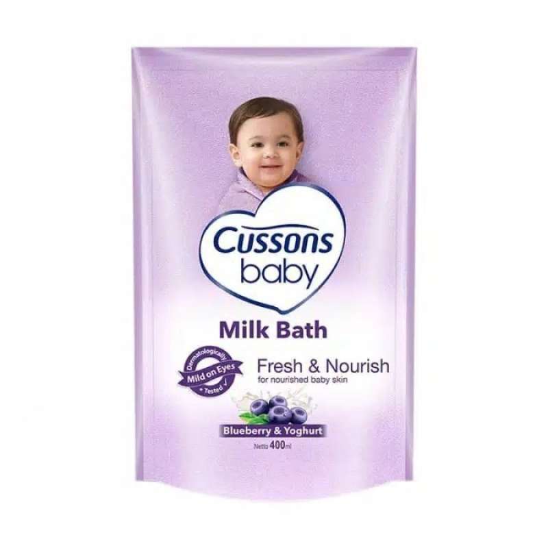 Cussons Baby Milk Bath Fresh and Nourish Refill 400ml