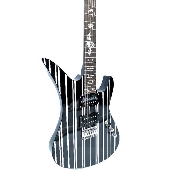 Gitar Elektrik Merk Schecter Synster Gates Diamond Series Hitam Bonus Tas dan Kabel Jack Shecter Listrik AVENGED