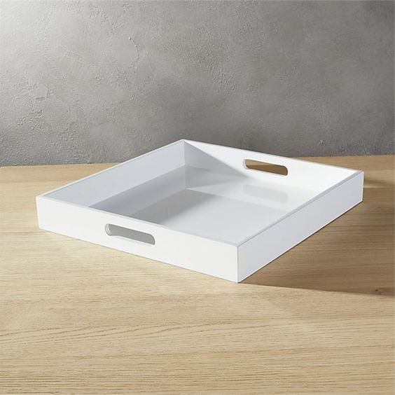 Serving Tray Akrilik Nampan Akrilik | Baki Akrilik Tray | Acrylic Tray Baki Premium Tatakan Akrilik