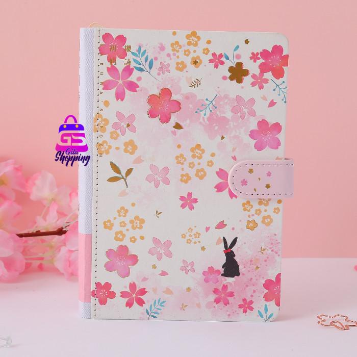 

Magnetic Notebook Diary Sakura / Jurnal agenda Buku Tulis Import 1362