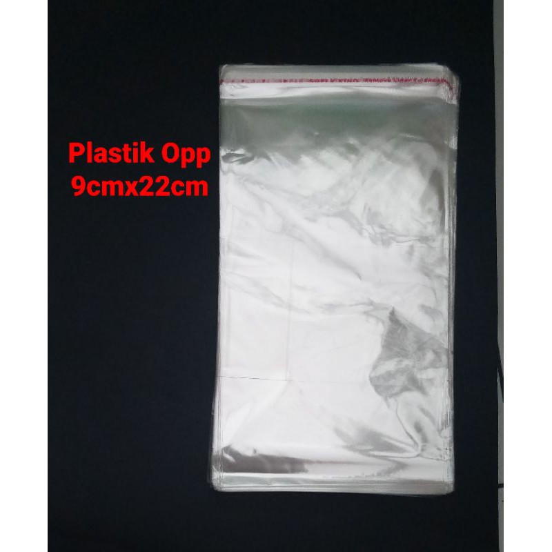 

Plastik Opp Bening 9cmX22cm