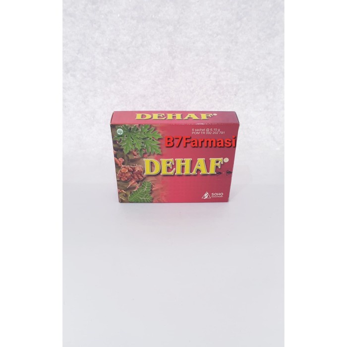 

DEHAF SACHET (1 DUS @6 SACHET)