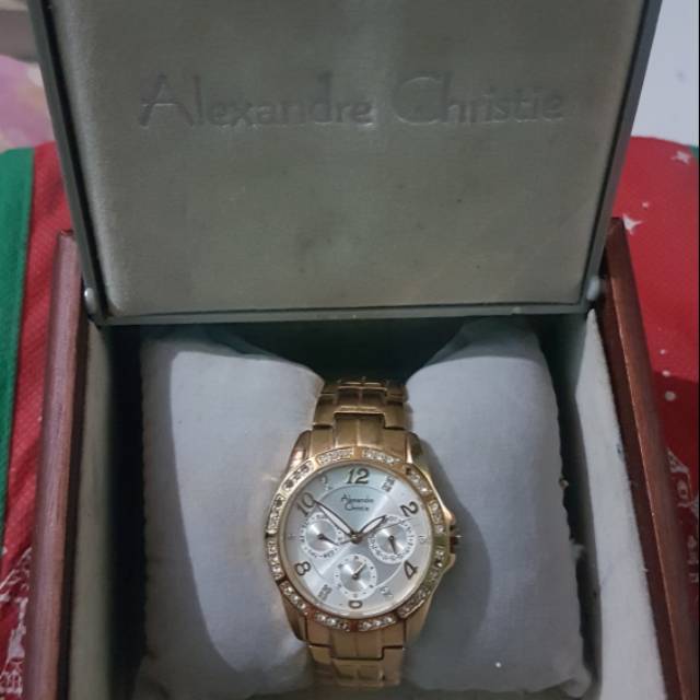 Jam Tangan Alexandre Christie Alexander Gold Ac Watches Second Bekas Indonesia