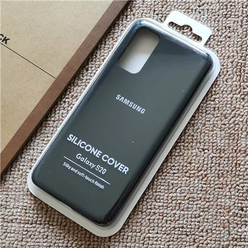 Official Silicone Case Logo Samsung Note 10 Lite / S10 Lite Soft Case