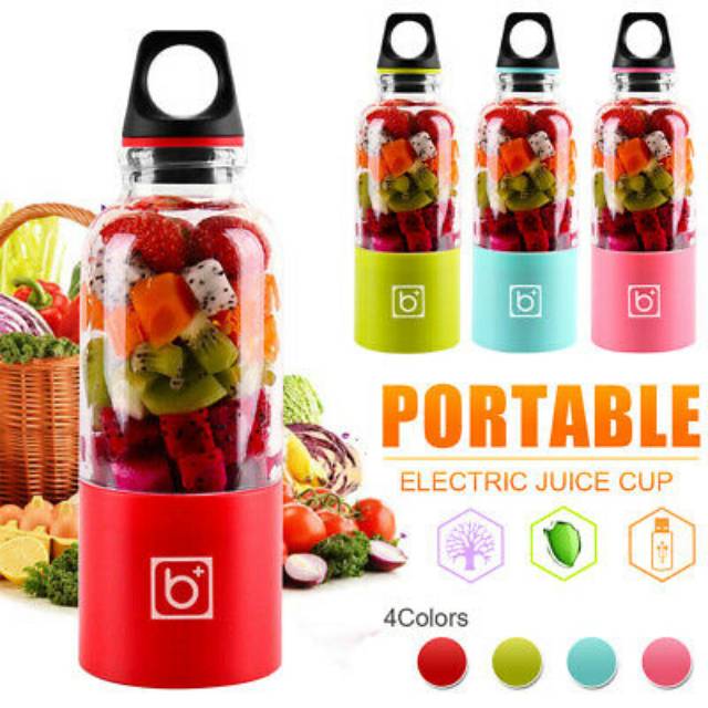 Juicer Portable BINGO Jus Blender Juice USB Alat Pembuat Jus Juice Cup
