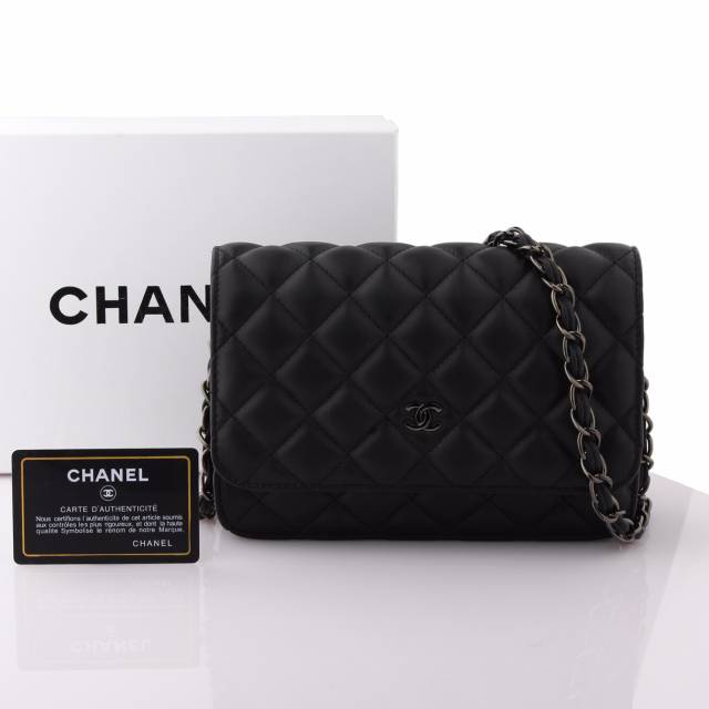 CHANEL WOC LAMBSKIN