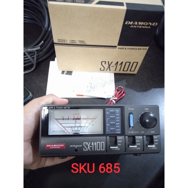 SWR dan Power Meter Diamond  SX-1100
