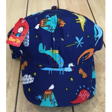 Topi Anak Baseball Dinosaurus - Topi Anak Laki-Laki Perempuan - Topi Dinosaurus Anak Laki Laki - Topi Anak Baseball Motif Dinosaurus - Baseball Hat Anak - Topi Anak Motif Lucu - Topi Baseball Anak 1 - 4 Tahun